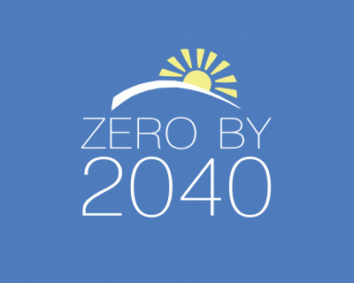 Net Zero by 2040 university of edinburgh logo